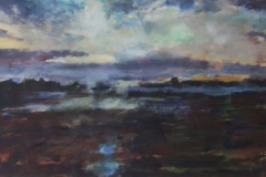 From the Train, Ploughed Field