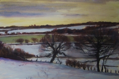 Snow on the River